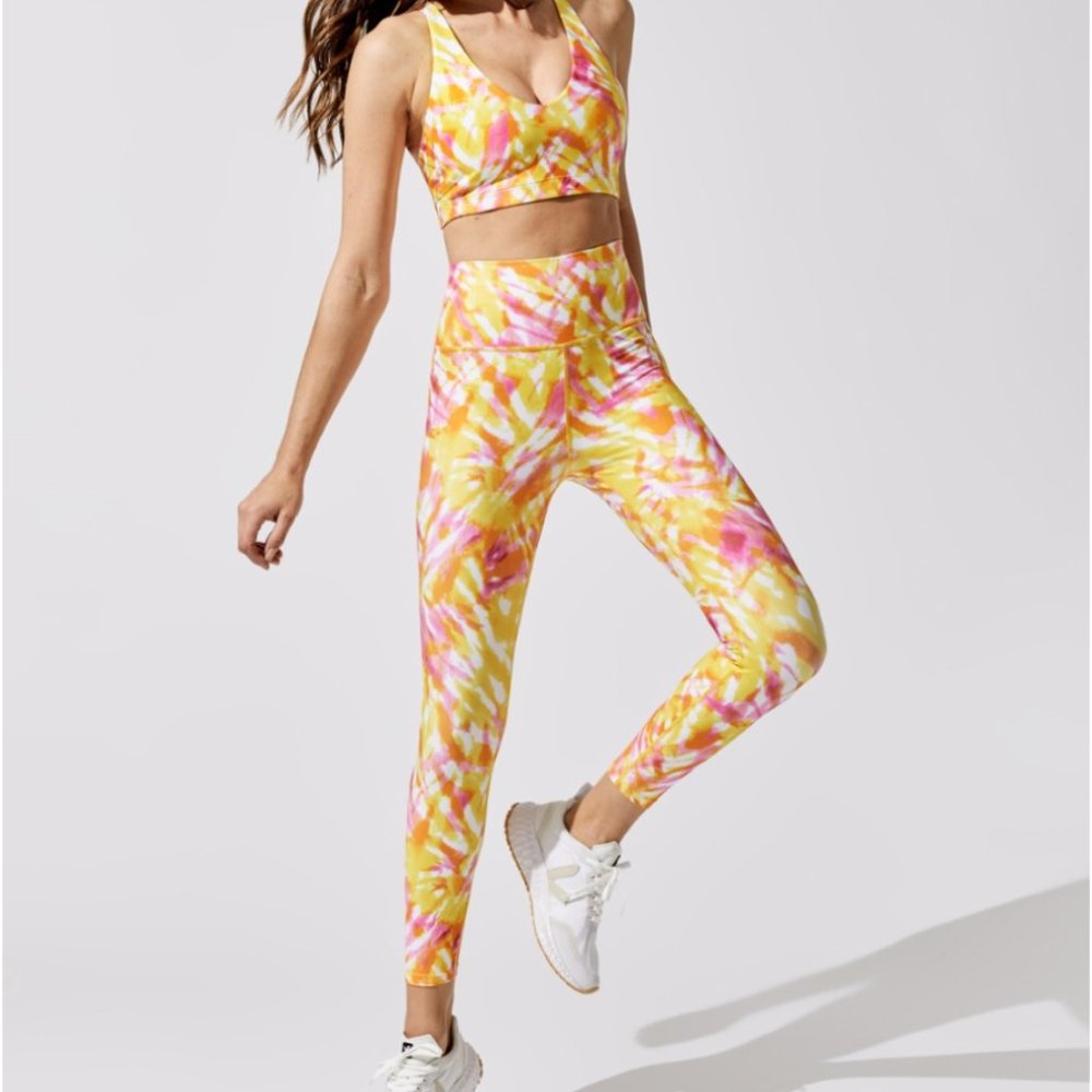 CARBON38 Printed High Rise 7/8 Legging size XS